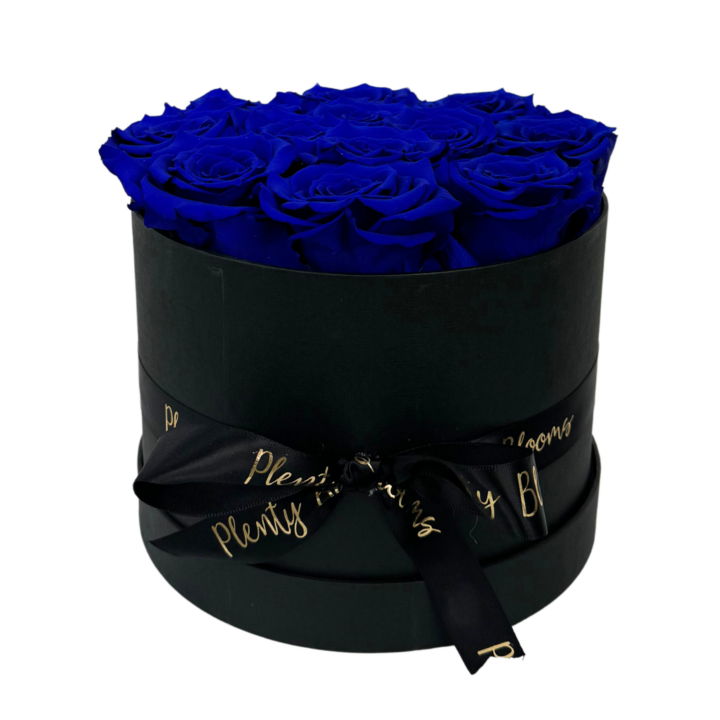 Royal Blue Signature Preserved Roses Box