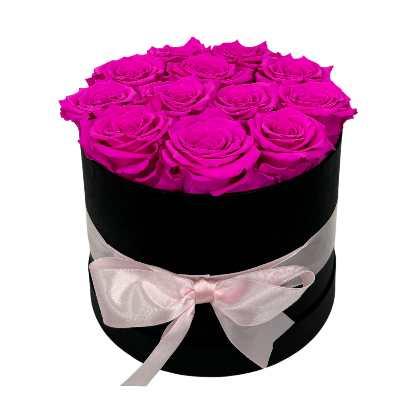 Bright Pink Signature Preserved Roses Box