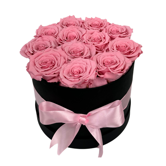 Pink Signature Preserved Roses Box